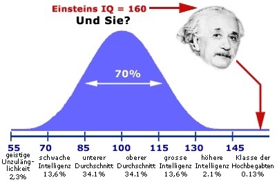 I-Quotient IQ, Bild: deutschlandtests.com