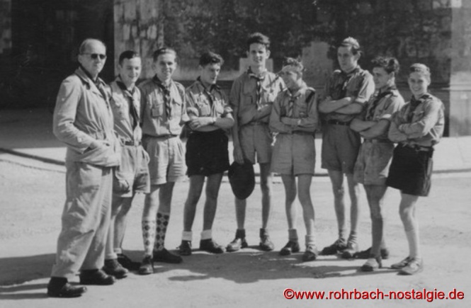 Pfadfer vom Stamm der Wikinger,1951 Worldjamboree in-Bad-Ischl